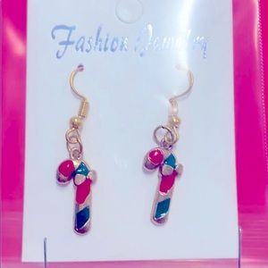 Candy Cane Earrings